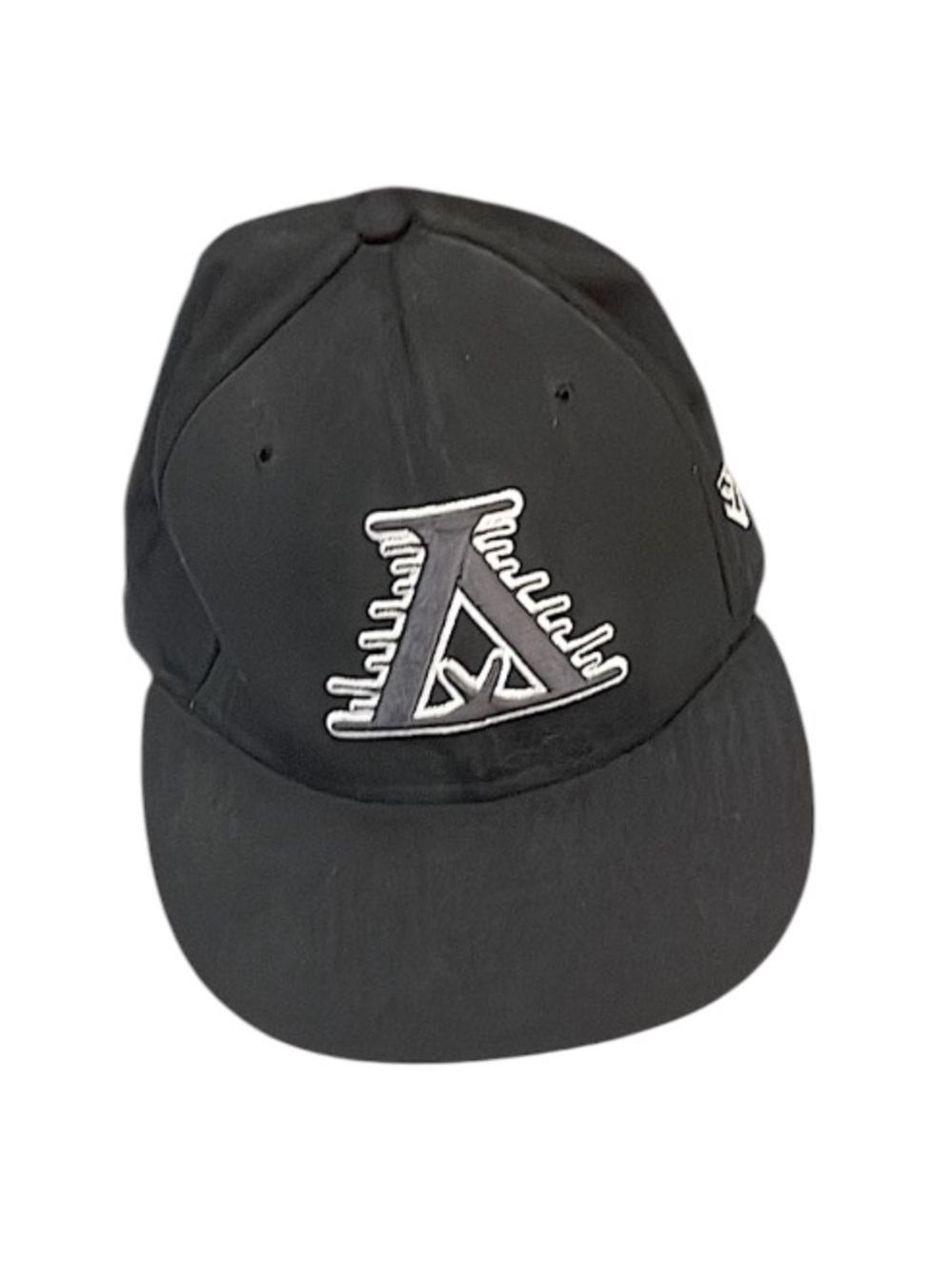 Los Angeles Lakers Black NBA Basketball New Era Vintage Baseball Cap Hat Sz 71/8